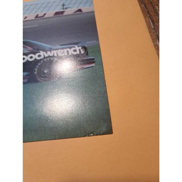 1990 Dale Earnhardt 6x9 Driver Card Daytona No. 3 Goodwrench NASCAR Racing - Picture 4 of 5